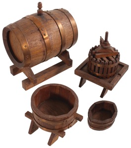 Unmarked: Four Models Of Cooperage Items