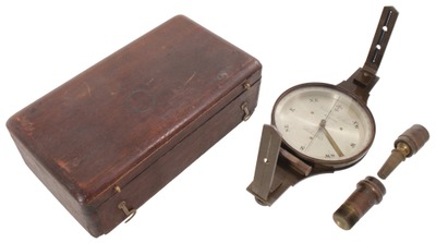 Kuebler And Seelhorst, Philadelphia, Pennsylvania: Precision Surveyor's Plain Compass