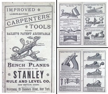 Stanley Rule & Level: Early "Pocket" Cataloguerpenter's Tools