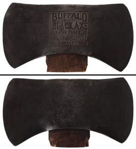 Buffalo Wholesale Hardware Company: "Buffalo Black" Axe Head