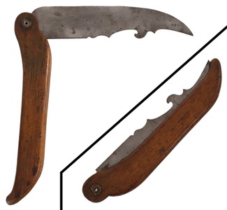 Unmarked: Unus. Fancy Filed Edge Tool