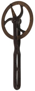 Unmarked: Early Brass Wheel Traveler