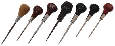 Stanley Rule & Level: Coll. Of Seven Clean Scratch Awls