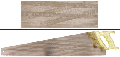 E.C. Atkins & Company, Indianapolis, Indiana: "The Five Hundred" Hand Saw