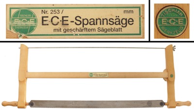 E.C. Emmerich, Remscheid, Germany, No. 253: Extra Clean Wooden Frame "Spannsäge"