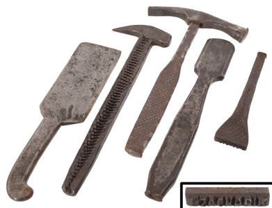 Unmarked: Five File Forged Spec. Purp. Tools