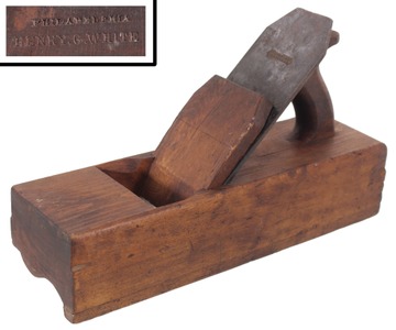 Henry G. White, Philadelphia, Pennsylvania: Hdld. Ogee Molding Plane