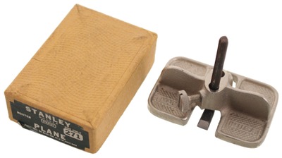 Stanley Rule & Level, No. 271: Nickel Plated Router Plane