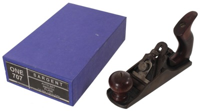 Sargent & Company, New Haven, Connecticut, No. 707: "Autoset" Patent Smoothing Plane