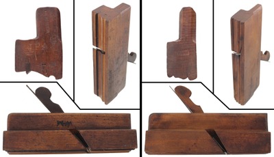 Thomas Napier, Philadelphia, Pennsylvania: Two 18th C. Mkr. Complex Molding Planes