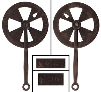 Unmarked: Early Hand Forged Iron Traveler