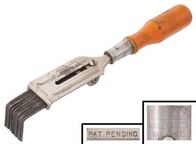 Stanley Rule & Level, No. 660: Stowell's Patent Carbon Scraper