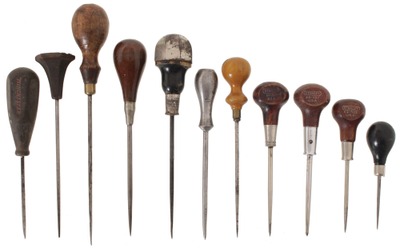 Assorted Makers: Lot Of Clean & Usabl Scratch Awls