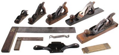 Assorted Makers: Lot Of Sound & Usabl Woodworking Tools
