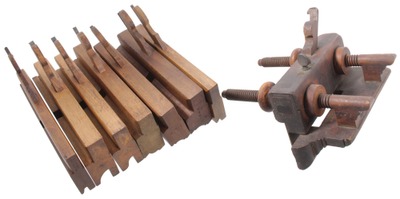 Assorted Makers: Working Set Of Clean Molding Planes