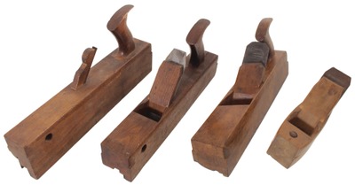 Assorted Makers: Four Extra Clean Wooden Planes