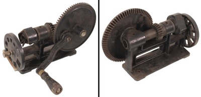 Stanley Rule & Level, No. 77: Hand Crank Dowel Machine