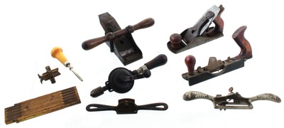 Assorted Makers: Lot Of Sound & Usabl Woodworking Tools