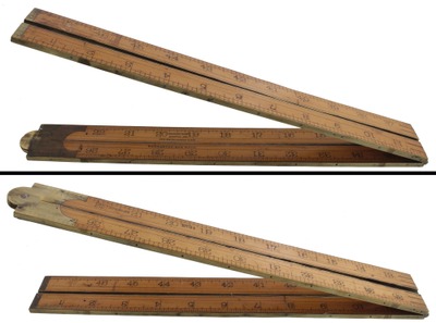 Stanley Rule & Level, No. 94: Four-Foot/Four-Fold Folding Rule