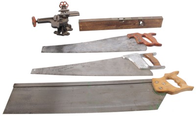 Assorted Makers: Lot Of Three Clean Hand Saws