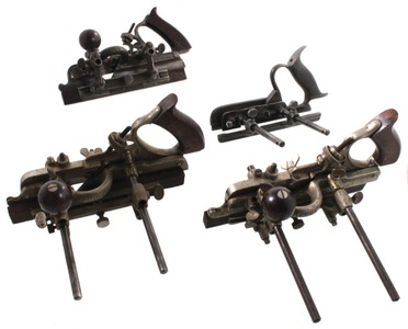 Stanley Rule & Level: Four Partial Combo. Woodworking Plane