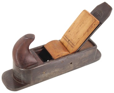 Unmarked: Unus. Iron Body "Horn" Smooth Plane