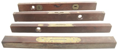 Assorted Makers: Four Early Heavy Tropical Hdwd. Levels