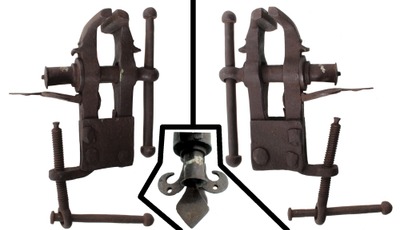 Unmarked: Early Forged Iron Bench Vise
