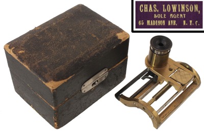Chas. Lowinson, New York, New York: Chronik's Patent Thread Counter
