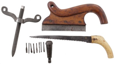 Assorted Makers: Four Early Type Woodworking Tools
