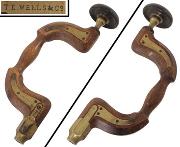 T.E.  Wells & Co., Philadelphia, Pennsylvania: Early Philada. Maker Bit Brace