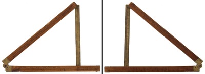 Unmarked: 18th C. English Two-Fold Rule