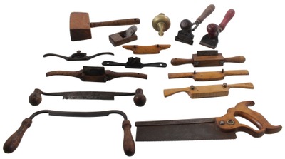 Assorted Makers: Lot Of Clean & Usabl Woodworking Tools