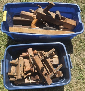 Assorted Makers: Lot Of Assorted Woodworking Planes
