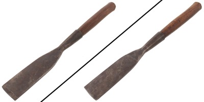 Unmarked: Early Hand Forged Carpenters Slick