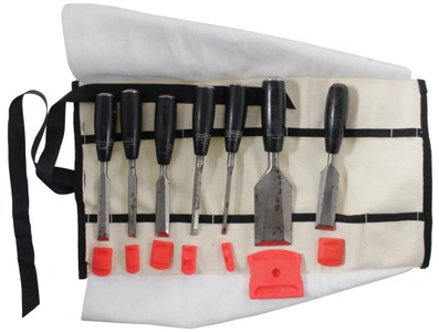 Stanley Rule & Level, No. 60: Set Of 7 Bevel Edge Chisels