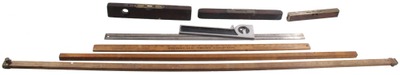 Assorted Makers: Lot Of Assorted Early Layout Tools