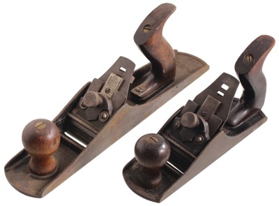 Stanley Rule & Level: Two "stanley " Bench Woodworking Planes
