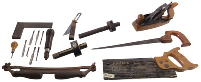 Assorted Makers: Lot Of Clean & Usabl Woodworking Tools