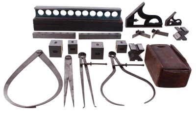 Assorted Makers: Lot Of Clean & Usabl Machinists' Tools