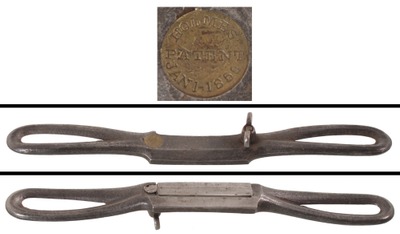 Elijah Holmes, Lynn, Massachusetts: Early Patent Spoke Shave