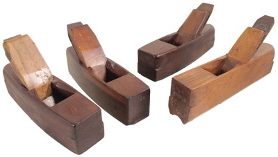 Assorted Makers: Four Shipwright's Woodworking Plane