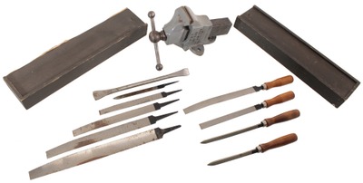 Reed Manufacturing Company, Erie, Pennsylvania, No. 102 1/2: 2 1/2" Jaw Bench Vise