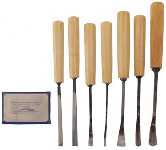 Wilhelm Schmitt & Company, Remscheid, Germany: Seven Extra Clean Carving Tools