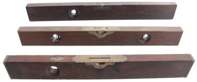 Assorted Makers: Three Early Maker Spirit Levels