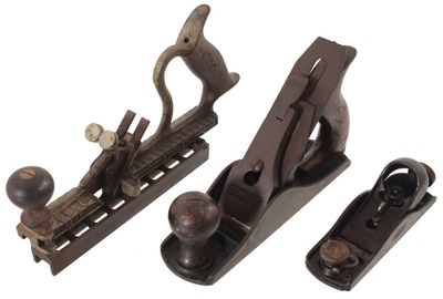 Stanley Rule & Level: Three Clean & Usable Woodworking Planes