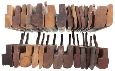 Assorted Makers: Lot Of Extra Clean H/R Molding Planes