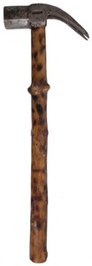 Unmarked: Early Hand Forged Claw Hammer