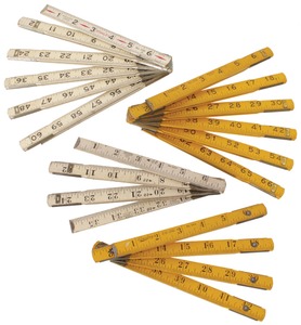 Stanley Rule & Level: Four Extra Clean Zig Zag Folding Rules