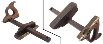 Thomas Rice, Boston, Massachusetts: Rosewood Slitter Marking Gauge